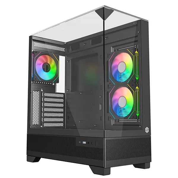 SG GLASS ULTRA 3 FAN ARGB Black