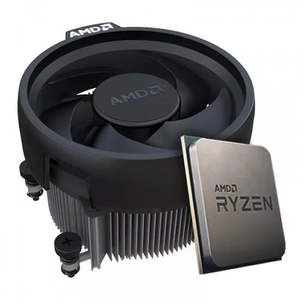 AMD Ryzen 5 5600 processor, 3.5 GHz base speed, 4.4 GHz boost, 6-core performance CPU