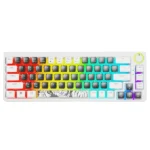Golden Lion GI68 65% Hot-Swappable RGB Mechanical Keyboard with USB-C and Red Outemu Switches in Black
