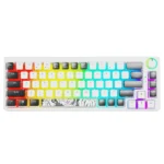 Golden Lion GI68 65% RGB Hot-Swappable Mechanical Gaming Keyboard with USB-C and Red Outemu Switches – Black