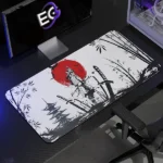 Golden lions series Mouse pad AT1 900x400mm/4mm XL desk mousepad full view
