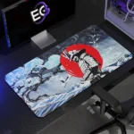 Golden lions series Mouse pad s two XL desk mousepad full view