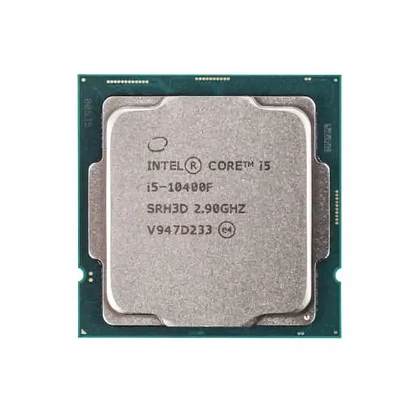 Intel Core i5-10400F processor 6-core, 2.9 GHz base speed, 4.3 GHz boost for gaming and productivity