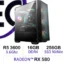 Powerful Gaming PC - Ryzen 5 3600 | RX580 | 16GB DDR4 | 256GB NVMe