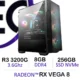 Upgradeable Gaming PC – Ryzen 3 3200G | Vega 8 | 8GB DDR4 | 256GB NVMe