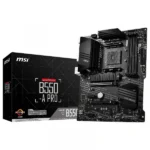 MSI B550-A PRO motherboard with AM4 socket and B550 chipset for gaming and professional builds