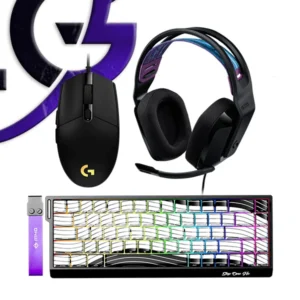 Logitech Gaming Bundle Morocco with Headset, Mouse, and Magnetic Mousepad