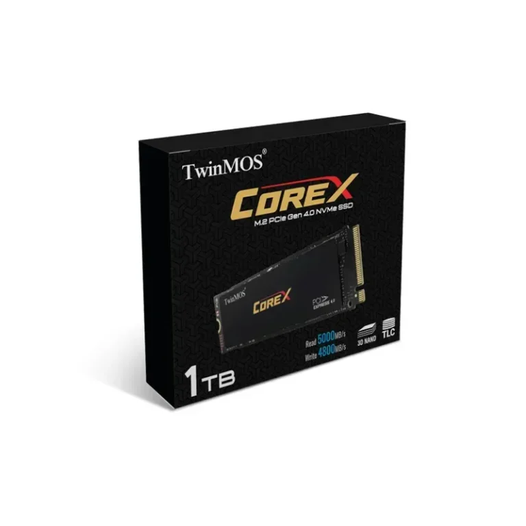 TwinMOS CoreX 1TB NVMe SSD front view