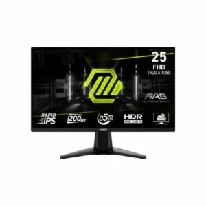 MSI MAG 255F E20 24.5" Fast IPS 200Hz gaming monitor front view