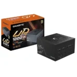 Gigabyte UD 1000GM PG5 1000W Gold Power Supply with Fully Modular Design, 80 Plus Gold Efficiency, and Quiet Operation