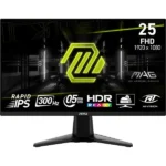 MSI MAG 255XF 24.5" IPS 300Hz gaming monitor front view