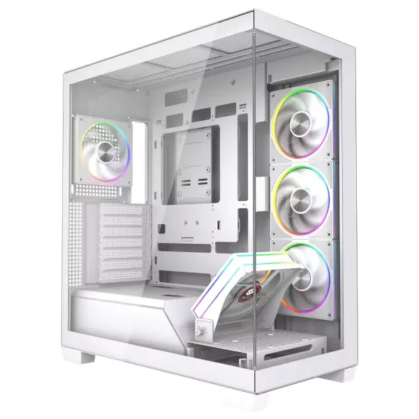 SG NV7 5 Fan ARGB Blanc high-performance white cooling system