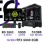 Setup Game Complete PC with Ryzen 5 5500 and RTX 5060 8GB