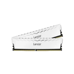 Lexar Thor 32GB DDR4 3600MHz RAM (White) memory module designed for high-speed performance and aesthetic appeal.