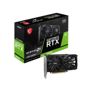 MSI GeForce RTX 3050 VENTUS 2X E 6G OC graphics card
