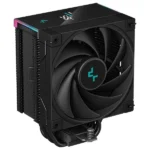 DeepCool AK500S DIGITAL Black CPU cooler with digital temperature display and 120mm fan