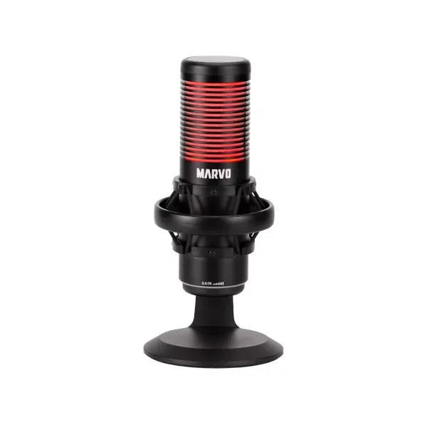 Marvo MIC-07 Blast 40 Black RGB USB microphone
