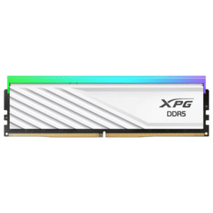 XPG LANCER BLADE 8GB DDR5 5600MHz white RGB gaming memory module