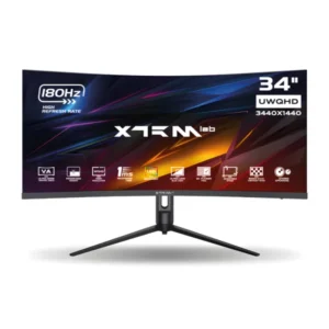 XTRMLAB X34G18VCQ 34 inch 180Hz curved WQHD monitor