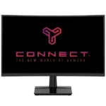 Connect 24A1H 23.6-inch VA curved 240Hz 1ms FHD gaming monitor with slim bezels and modern design