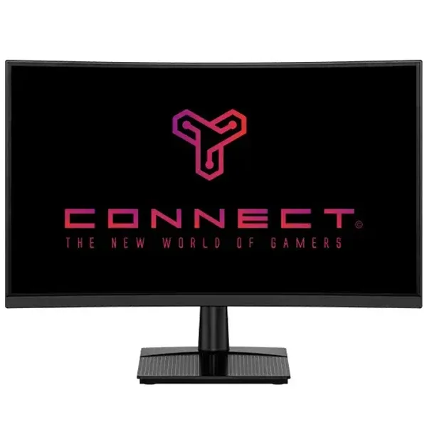 Connect 24A1H 23.6-inch VA curved 240Hz 1ms FHD gaming monitor with slim bezels and modern design