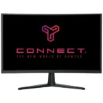 Connect 27A1R 27-inch VA curved 180Hz 1ms QHD 2K gaming monitor with slim bezels and modern design