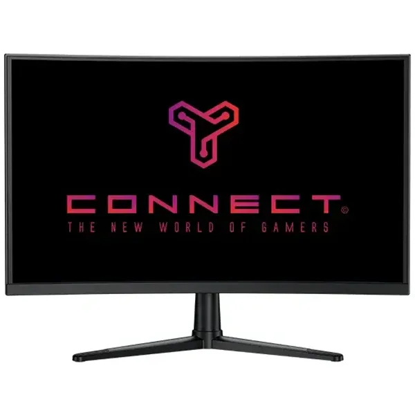 Connect 27A1R 27-inch VA curved 180Hz 1ms QHD 2K gaming monitor with slim bezels and modern design