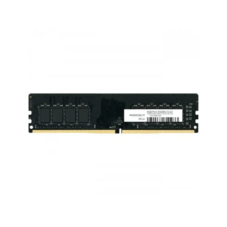 INNOVATION IT 8GB (1x8GB) DDR4 3200MHz CL22 memory module for efficient performance in gaming, multitasking, and everyday computing.