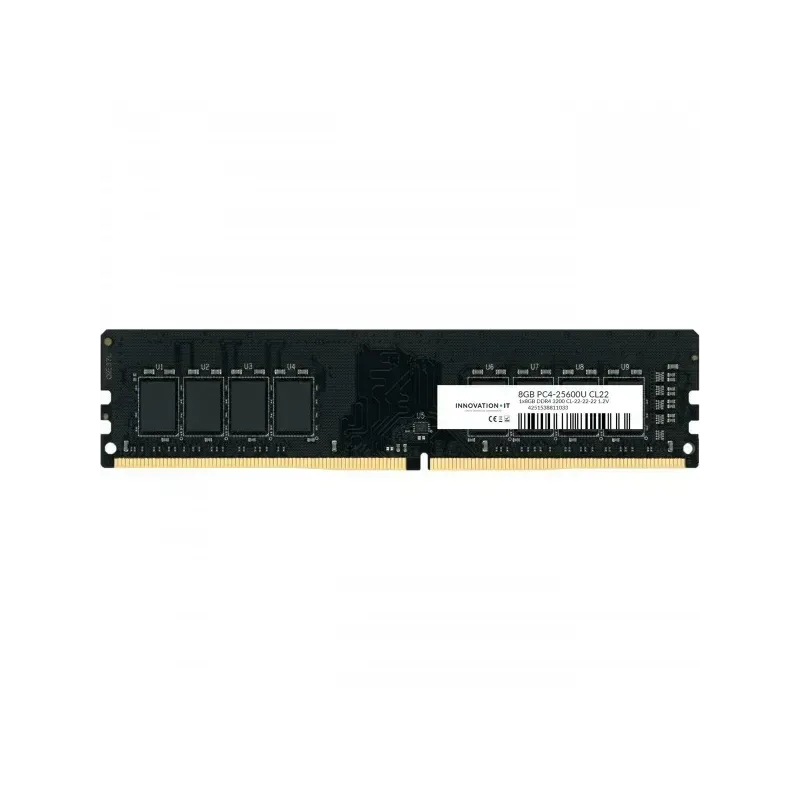INNOVATION IT 8GB (1x8GB) DDR4 3200MHz CL22 memory module for efficient performance in gaming, multitasking, and everyday computing.