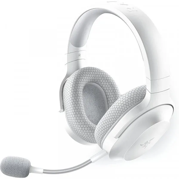 Razer Barracuda X 2022 Mercury wireless gaming headset with detachable microphone