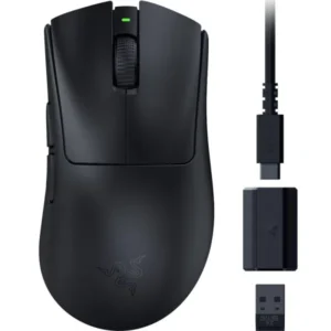 Razer DeathAdder V3 Hyperspeed wireless esports gaming mouse with ergonomic shape