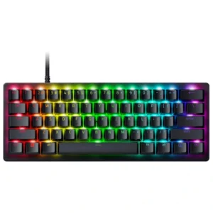 Razer Huntsman V3 Pro Mini 60% gaming keyboard with analog optical switches and Chroma RGB lighting