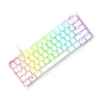 Razer Huntsman V3 Pro Mini White 60% gaming keyboard with Gen-2 analog optical switches and Chroma RGB lighting