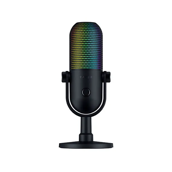 Razer Seiren V3 Chroma RGB USB microphone with dynamic lighting and professional-grade sound