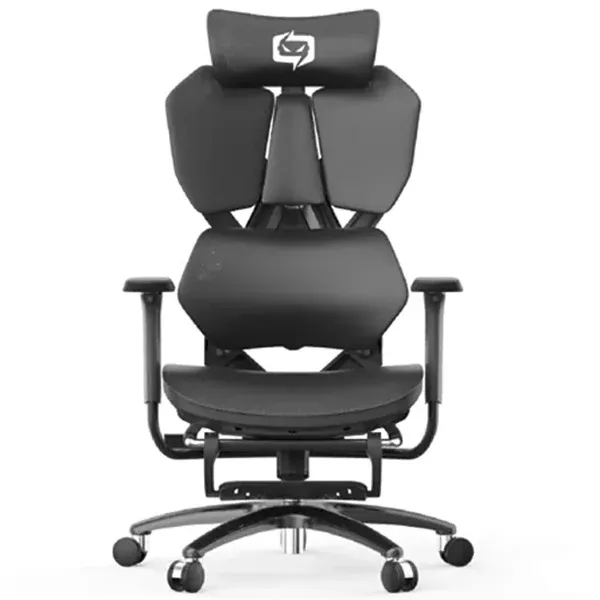 XALLKING X5S-601-JT Black ergonomic gaming chair with adjustable features and high back support