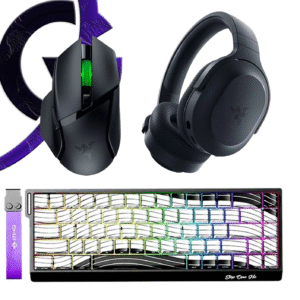 Gaming Bundle Razer Basilisk X Hyperspeed + Razer Barracuda X 2022 + M4G Step One HE Magnetic Keyboard