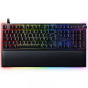 Razer Huntsman V2 Analog gaming keyboard with analog optical switches and magnetic wrist rest