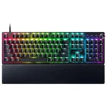 Razer Huntsman V3 Pro full-size gaming keyboard with analog optical switches and magnetic wrist rest