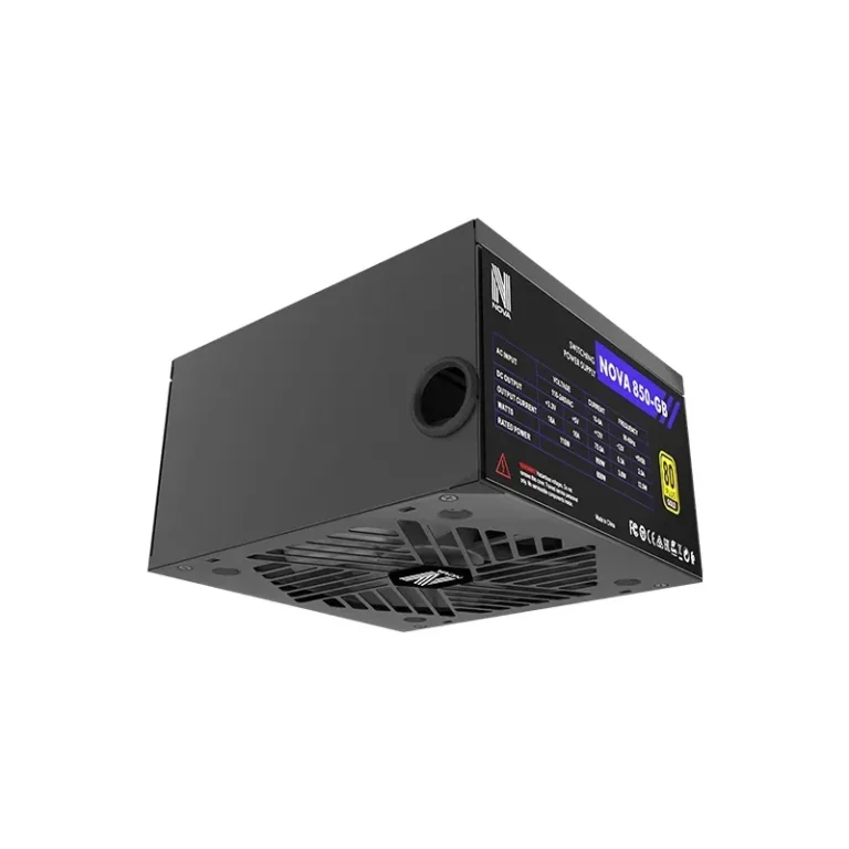 NOVA 850W GOLD 80+ high-efficiency gaming power supply