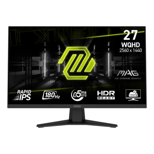 MSI MAG 274QF 27-inch Rapid IPS 180Hz 2K gaming monitor with QHD resolution