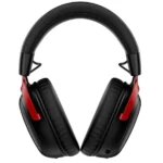 HyperX Cloud III S Wireless Red gaming headset with detachable microphone
