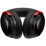 HyperX Cloud III S Wireless Red gaming headset with detachable microphone