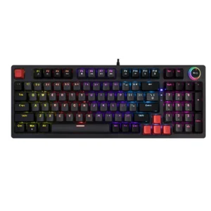 Image of Jedel KL-114 mechanical gaming keyboard with Red Switch keys