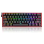 Redragon K617 Fizz 60% RGB Red Switches (Black) - Image 2