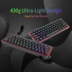 Redragon K617 Fizz 60% RGB Red Switches (Black) - Image 5