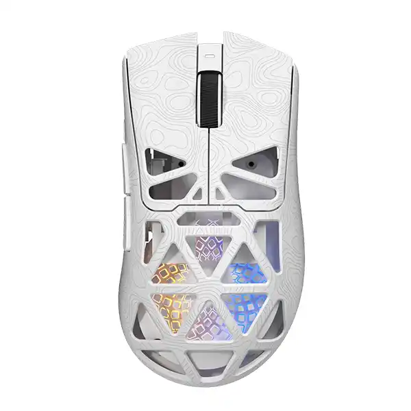 M4G × FuryCube G11 ultra lightweight wireless gaming mouse white