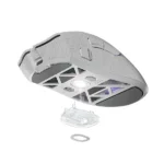 M4G × FuryCube G11 — Ultra Lightweight Wireless Gaming Mouse (White) - Image 3