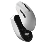 M4G × FuryCube G9 Pro — Ultra Lightweight Wireless Gaming Mouse (White) - Image 3