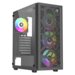 NOVA ARES PS195-2-M Noir black gaming PC case