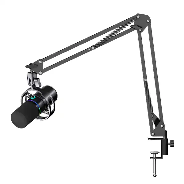 WM8 RGB Dynamic Microphone Black for gaming and streaming